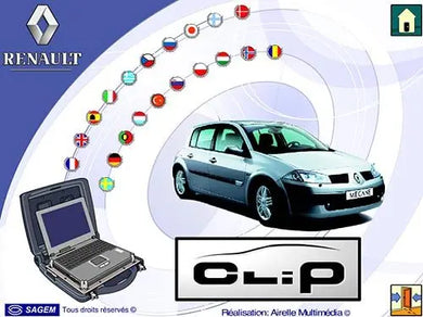 ✅RENAULT CAN CLIP 2023 + OFFLINE PROGRAMMING LATEST DEALER DIAGNOSTIC SOFTWARE SCANNER OBD2 AUTO DIAGNOSTIC OBD2 SOFTWARES