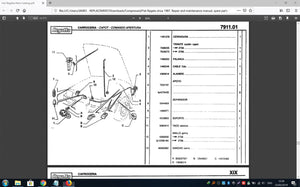✅Fiat Regata Service Repair Manual SPANISH 1987 Parts Catalog INSTANT DOWNLOAD