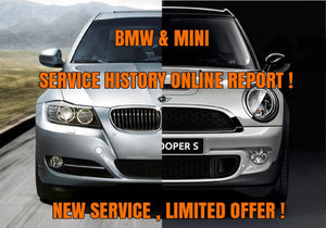 ✅2019 BMW & MINI Service History Main Dealer ONLINE REPORT + Extra Free Info AUTO DIAGNOSTIC OBD2 SOFTWARES