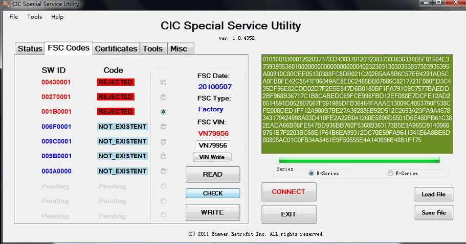 ✅BMW CIC PATCHER v2 GENERATE YOUR RETROFIT FSC CERTIFICATES OBD2 SOFTWARE OBD AUTO DIAGNOSTIC OBD2 SOFTWARES