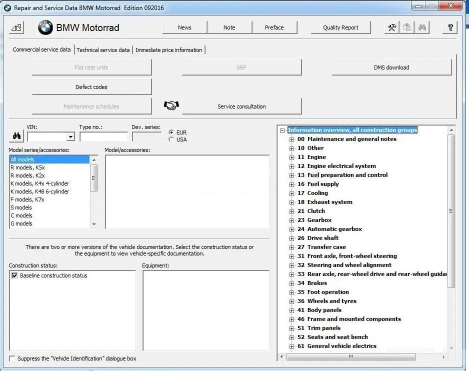✅BMW REPAIR AND SERVICE SOFTWARE MULTILANG DATA BMW MOTORRAD (RSD) 09.2016 OBD AUTO DIAGNOSTIC OBD2 SOFTWARES