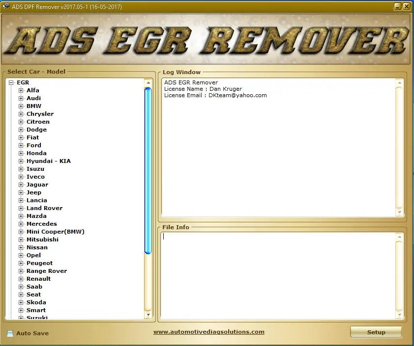 2017 DPF Remover EGR Lambda Remover Software QUANTUM OBD