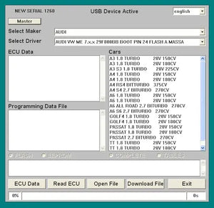 ✅Galletto 1260 SOFTWARE ECU Chip Tuning THRU DLC OBD2 OBD BHP MORE POWER