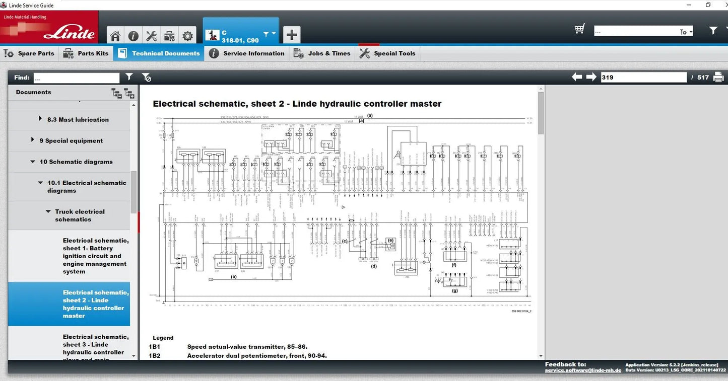 2023 Linde Service Guide v.5.2.2 Service Information System + Parts Catalog QUANTUM OBD