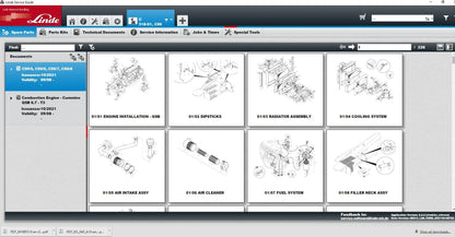 2023 Linde Service Guide v.5.2.2 Service Information System + Parts Catalog QUANTUM OBD