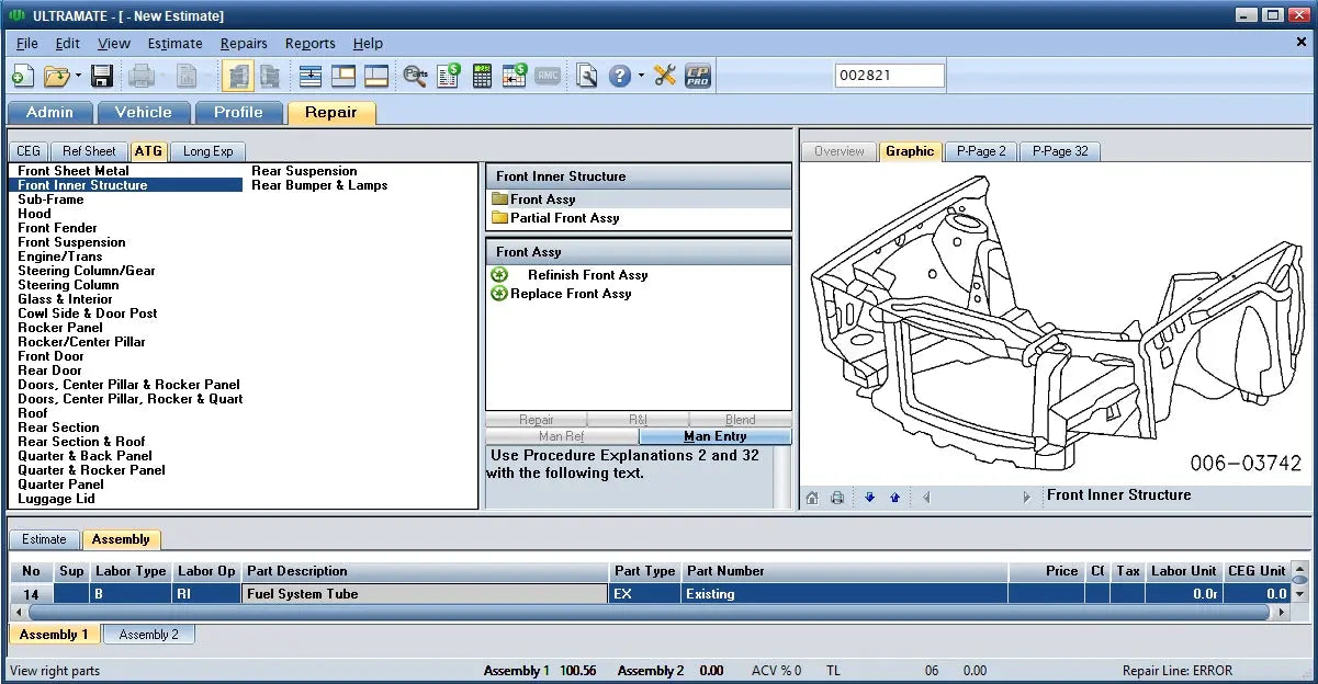 Mitchell Estimate ULTRAMATE 2022 (Collision Estimator Auto Body Repair) 2022 QUANTUM OBD