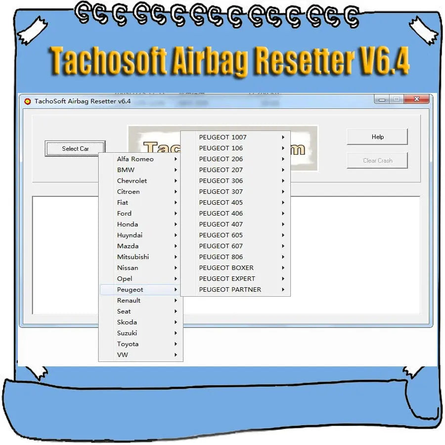 ✅AirBag Resetter from TachoSoft's AirBag Resetter v6.4
