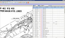 Load image into Gallery viewer, ✅Spare parts catalog for for Hyundai ForkLifts, excavators, wheel loaders, skid steer loaders.  SOFTWARE SCANNER OBD2