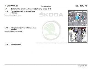✔️Skoda Octavia III 2013-2018 Workshop Manual