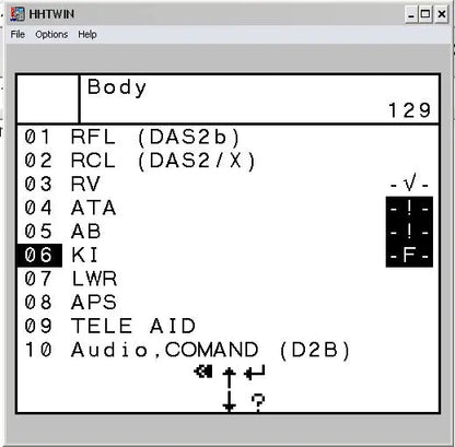 HHT-WIN Mercedes Software QUANTUM OBD