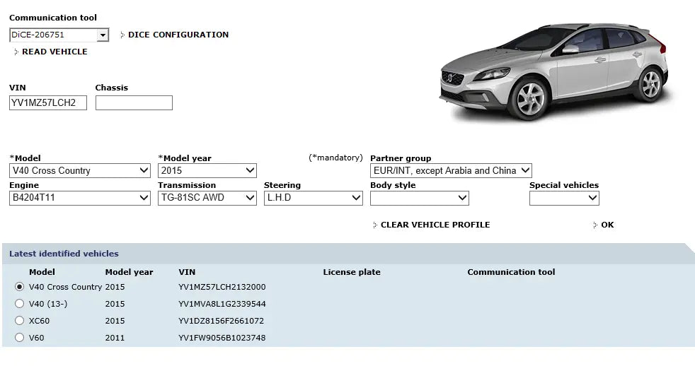 Volvo Vida Dice DEALER SOFTWARE 2015A EN FULL with Activator till 2050 QUANTUM OBD