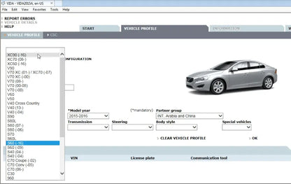 Volvo Vida Dice DEALER SOFTWARE 2015A EN FULL with Activator till 2050 QUANTUM OBD