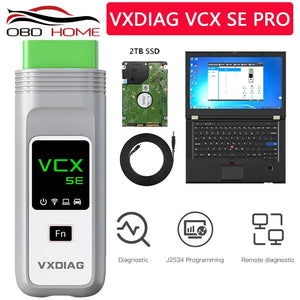 LAPTOP + VX PRO🔰 AUDI + VW ODIS + VXDIAG VCX PRO 6154 OBD2 Diagnostic Tool for VW Audi Skoda with Supports DoIP UDS Protocol with Free DONET AUTO DIAGNOSTIC OBD2 SOFTWARES