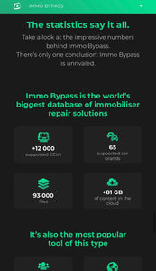 IMMO BYPASS SOFTWARE SUBSCRIPTION 2022