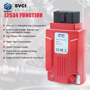 2022 SVCI Diagnostic Tool for Ford & Mazda support Online Module Programming New VCM2 J2534 for Toyota & Nissan