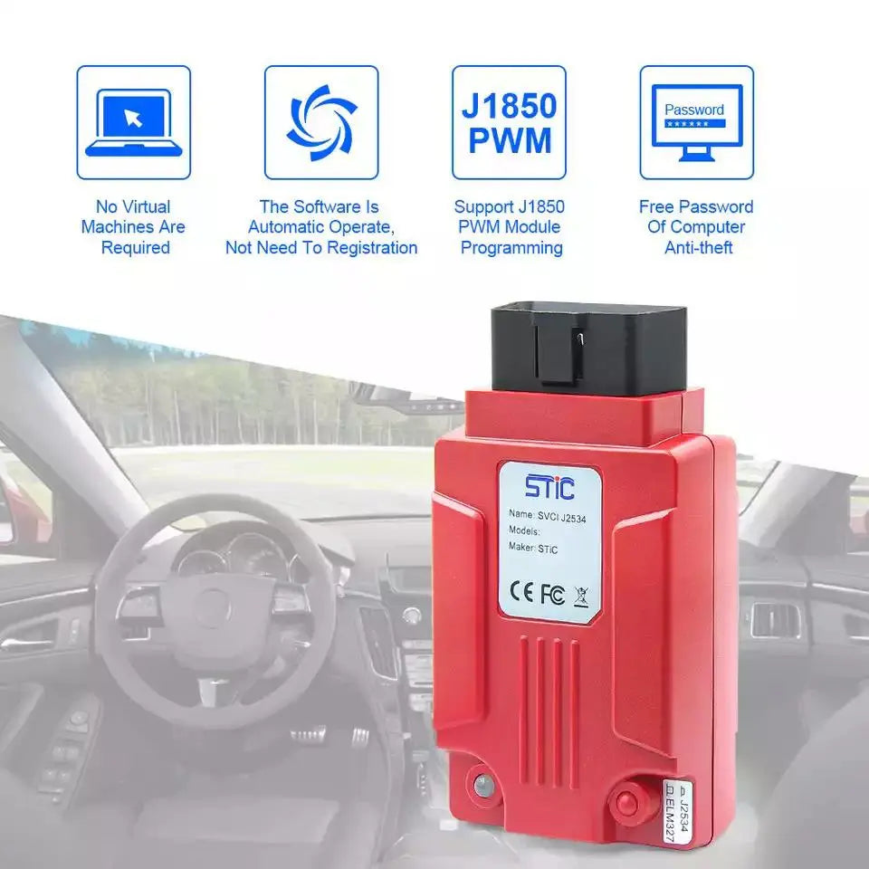 2022 SVCI Diagnostic Tool for Ford & Mazda support Online Module Programming New VCM2 J2534 for Toyota & Nissan QUANTUM OBD