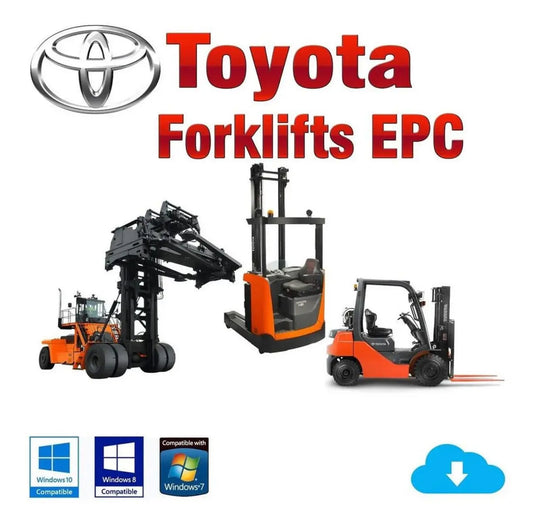 Toyota Forklift Industrial Equipment EPC v2.16 QUANTUM OBD