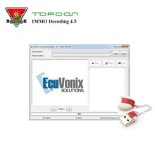 Load image into Gallery viewer, ECUVONIX 4.5 IMMO Universal Decoding 4.5 AUTO DIAGNOSTIC OBD2 SOFTWARES