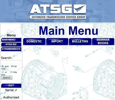 ✔️ATSG 2012 AUTOMATIC TRANSMISSION SERVICE GROUP AUTO DIAGNOSTIC OBD2 SOFTWARES