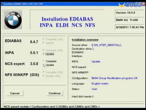 ✅BMW INPA EDIABAS 5.0.6 (full working version) DIAGNOSTIC CODING PROGRAMMER SOFTWARE AUTO DIAGNOSTIC OBD2 SOFTWARES