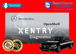DISCOUNTED ✔️ 03.2023 NEW VERSION Mercedes Benz Star Diagnostic XENTRY Program DAS WIS EWA ASRA Tool C3 C4 C5 C6 + FULL REMOTE INSTALLATION
