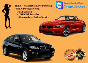 USB FLASH DRIVE + ✅ 2021 REMOTE INSTALLATION SERVICE FOR BMW ISTA+ D RHEINGOLD  E-Sys INPA NCS OBD COMPLETE SOFTWARE FITS BMW✅