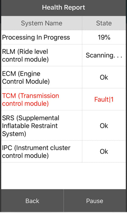 RANGE ROVER P38 DIAGNOSTIC TOOL DEDICATED QUANTUM OBD