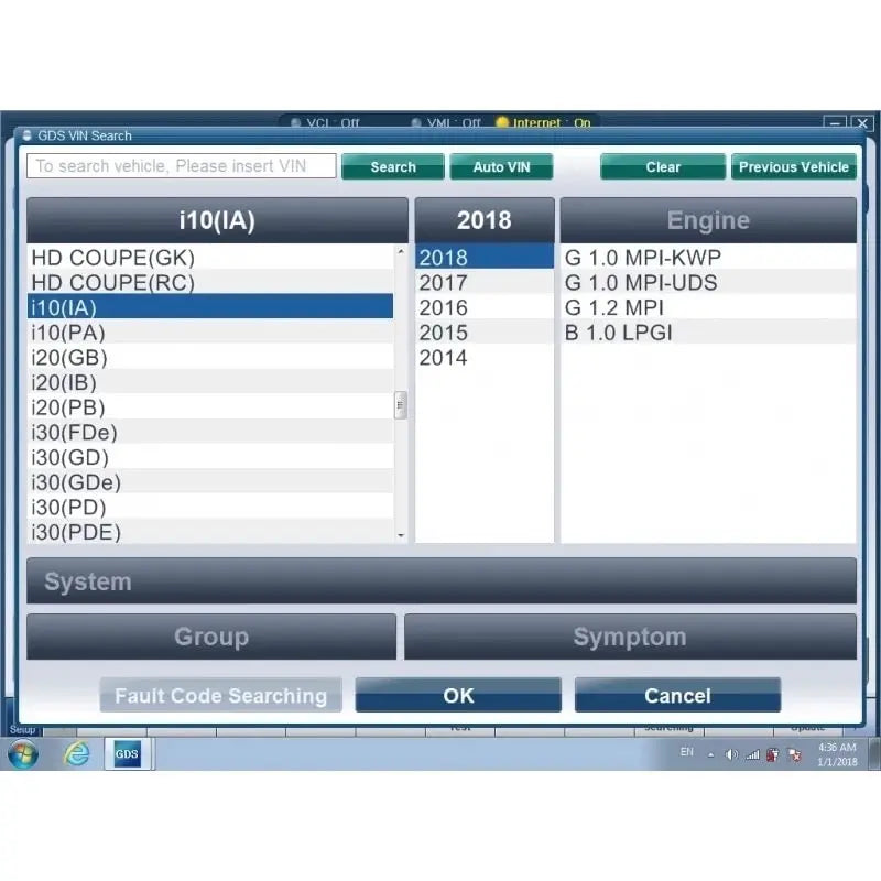 HDD DRIVE + KIA Hyundai VCI GDS OBD2 AUTO DIAGNOSTIC OBD2 SOFTWARES