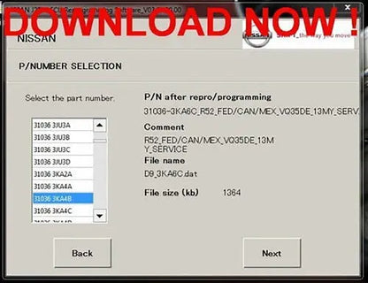 DISCOUNTED !!! CALIBRATION FILES For Nissan Infiniti NERS 2022 ECU Reprogramming CODING Software 4.03 LATEST VERSION AUTO DIAGNOSTIC OBD2 SOFTWARES