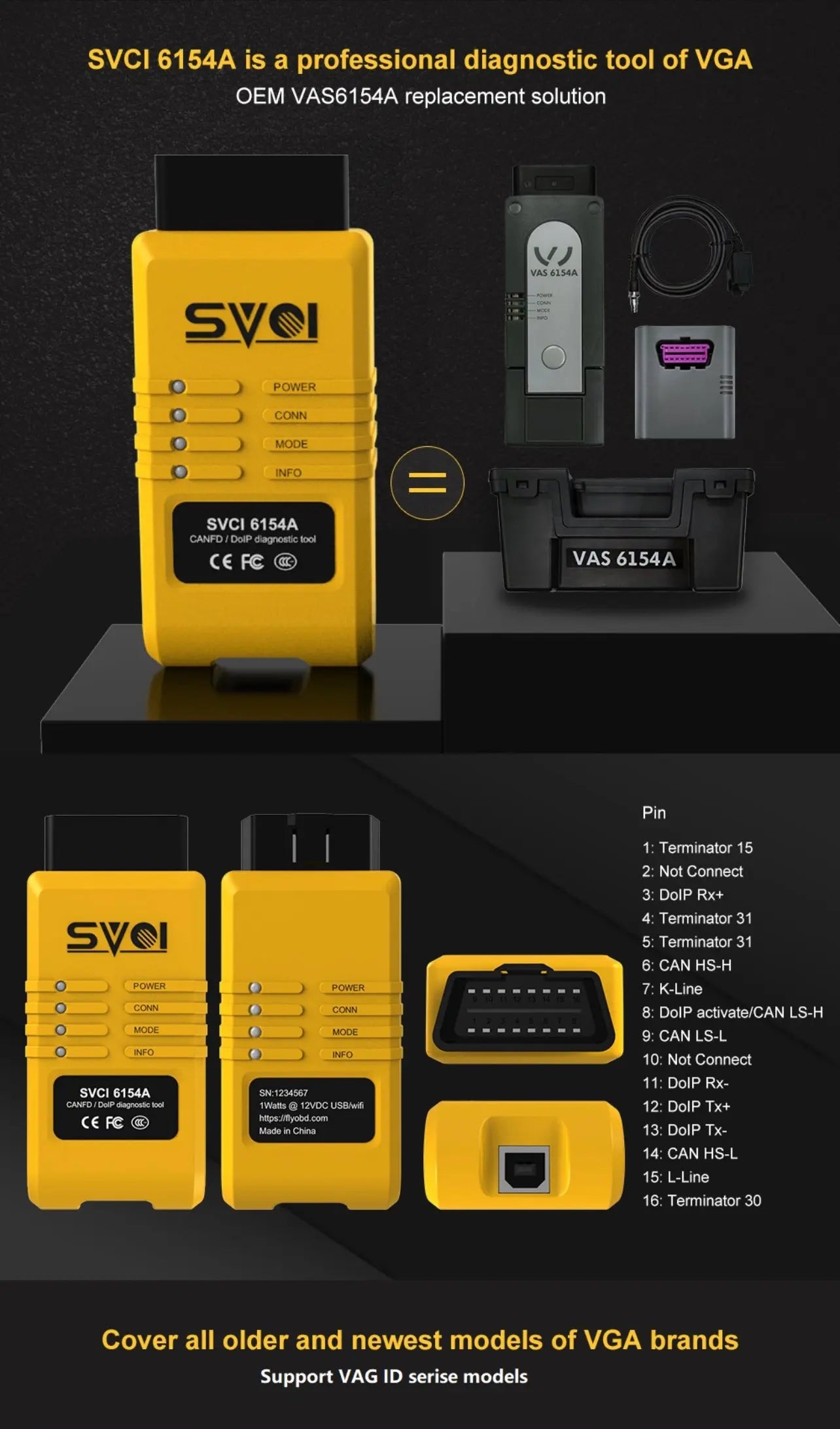 ODIS SVCI VAS6154A OEM Genuine AUTO DIAGNOSTIC OBD2 SOFTWARES