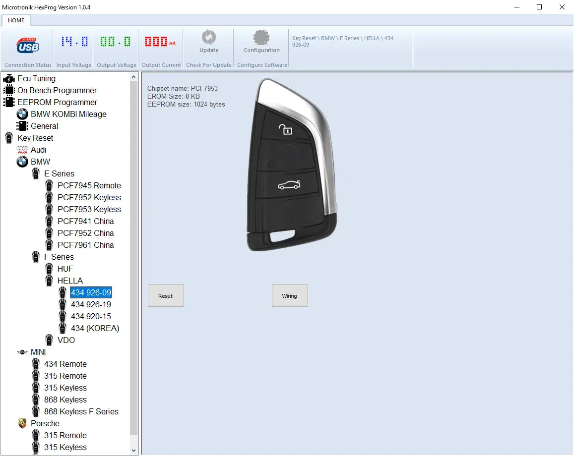 FULL UNLIMITED HexProg ECM Ecu Cloning and Chip Tuning Tool Key programmer Ecu Repair QUANTUM OBD