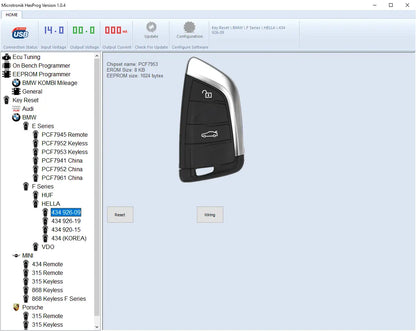 FULL UNLIMITED HexProg ECM Ecu Cloning and Chip Tuning Tool Key programmer Ecu Repair QUANTUM OBD