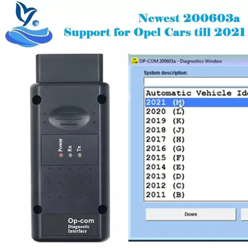 Opcom Op-COM V1.59 Obdii USB Interface Scanner - China Op-COM, Op COM