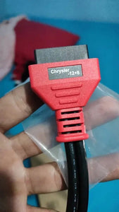Chrysler programming cable 12+8 connector for Autel Maxisys adapter