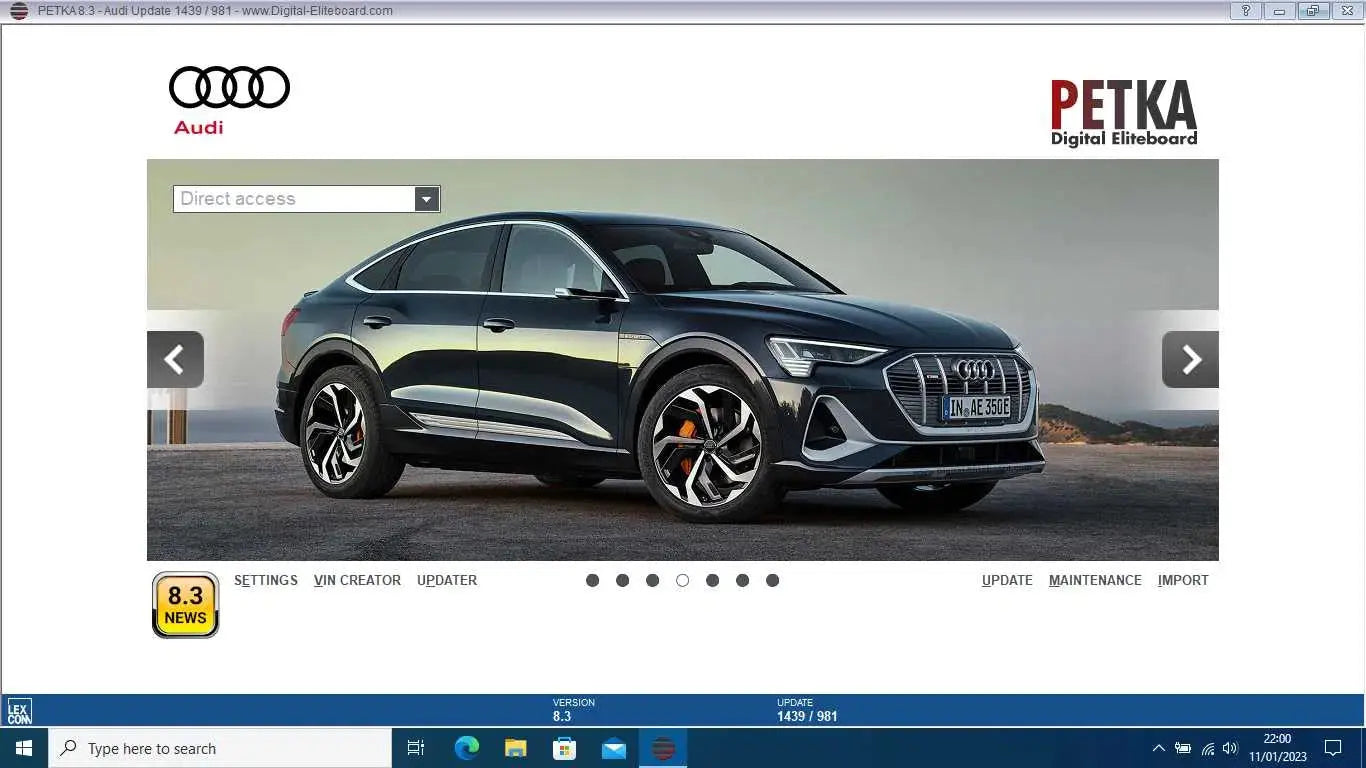 Audi online etka online