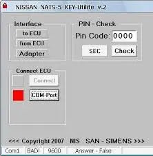 ✅NISSAN NATS-5 Key-Utilite v.2 AUTO DIAGNOSTIC OBD2 SOFTWARES