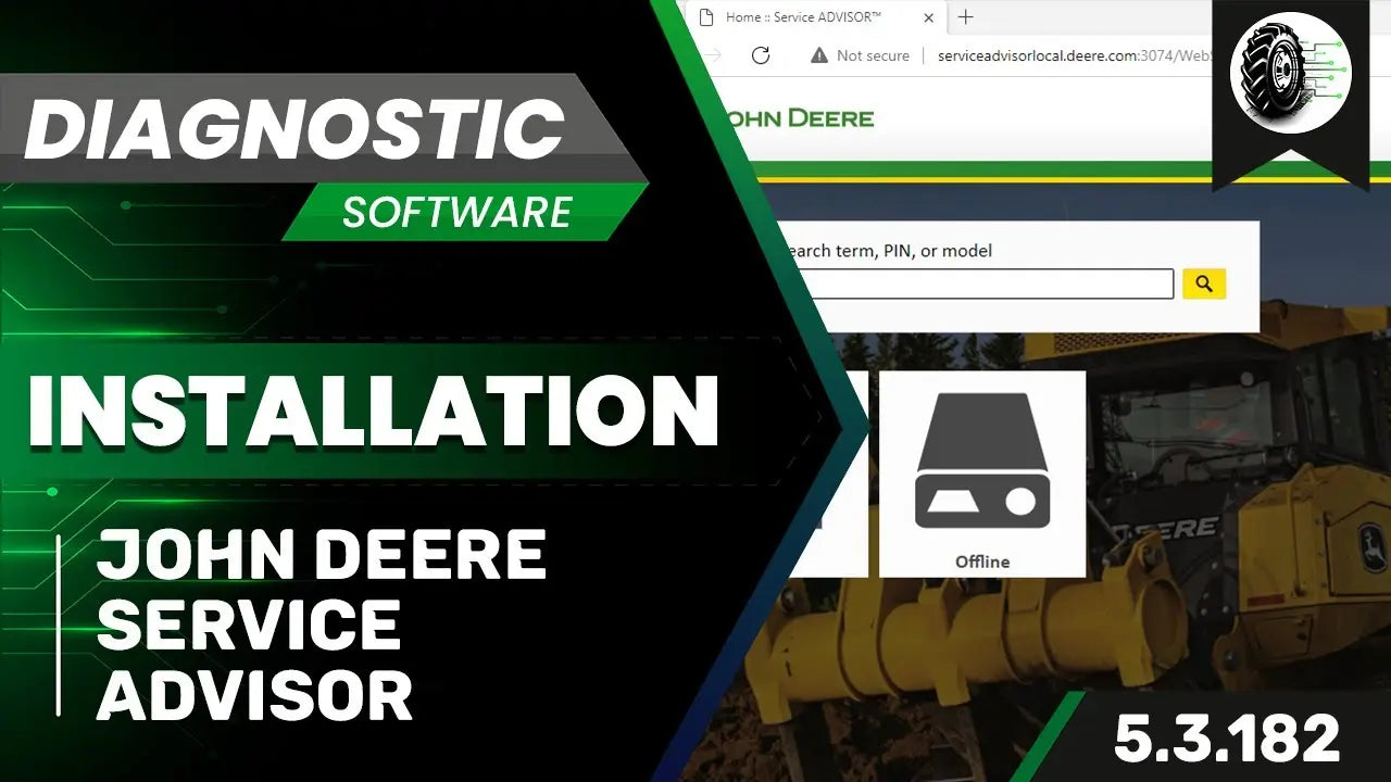 JOHN DEERE SERVICE ADVISOR Diagnostic Dealer Software 5.3.210 QUANTUM OBD