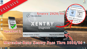 ✔️ For OPEN PORT 2.0 2023 Mercedes Benz Star Diagnostic XENTRY Program DAS  Tool C3 C4 C5 C6 + FULL REMOTE INSTALLATION