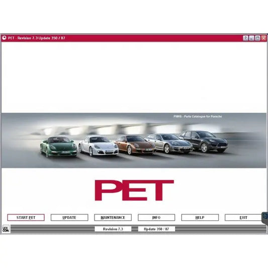 ✅ Porsche PET PIWIS 7.3 PLUS (436) AUTO DIAGNOSTIC OBD2 SOFTWARES