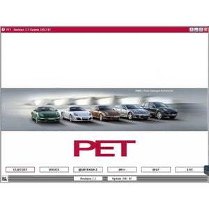 ✅ Porsche PET PIWIS 7.3 PLUS (436)