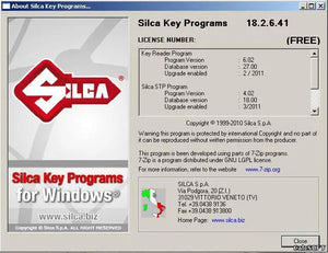 ✔️Silca Key Program 18.2.0.40 Download Large database of chip keys PIN CODE duplicate electronic keys transponders