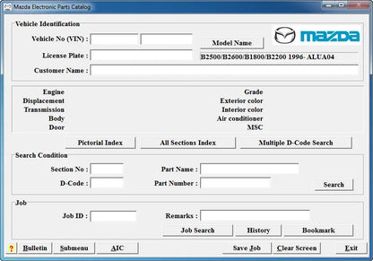 ✅Mazda EPC All-in-1 GLOBAL 2018 SOFTWARE PARTS CATALOGUE EPC REPAIR OBD SCAN AUTO DIAGNOSTIC OBD2 SOFTWARES