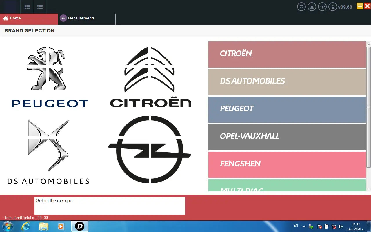 ✔️PSA DIAGBOX 9 2023 ALL IN ONE PACK Citroen Peugeot - QUANTUM OBD
