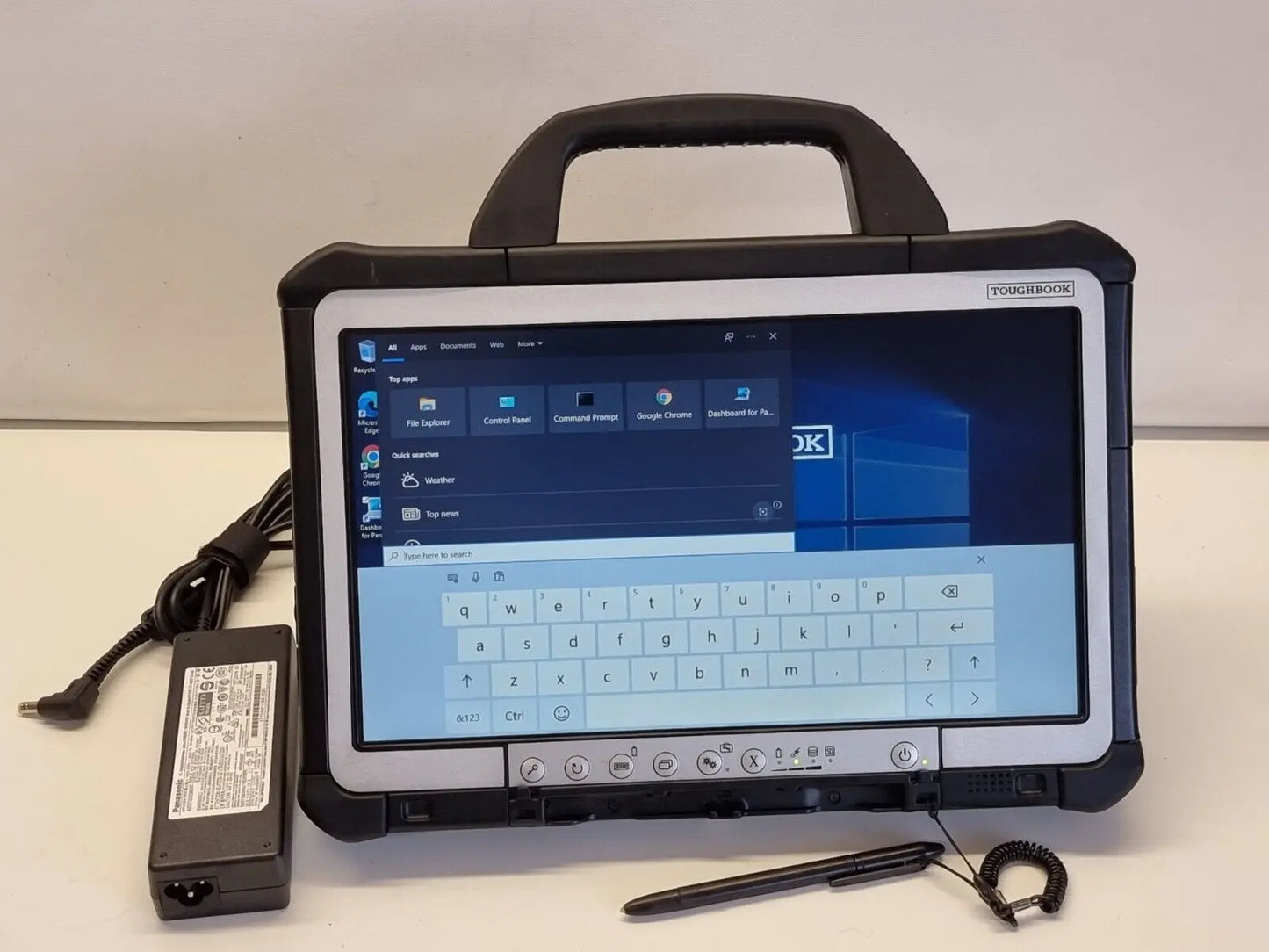 Panasonic Toughbook -Toughpad CF-D1, i5 8GB RAM, 1TB, Win 10 Pro Engineers Tab QUANTUM OBD