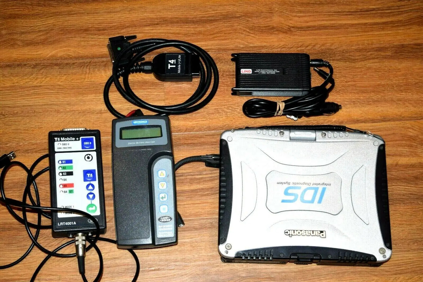 LAND ROVER T4 Mobile + Omitec Panasonic Laptop SDD IDS Dealer Tool Diagnostics OBD Programming Reflashing QUANTUM OBD