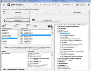 ✅BMW REPAIR AND SERVICE SOFTWARE MULTILANG DATA BMW MOTORRAD (RSD) 09.2016 OBD