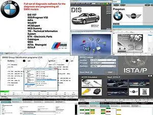USB FLASH DRIVE + ✅ 2021 REMOTE INSTALLATION SERVICE FOR BMW ISTA+ D RHEINGOLD  E-Sys INPA NCS OBD COMPLETE SOFTWARE FITS BMW✅