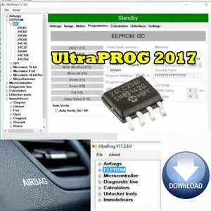 ✅2019 SOFTWARE Calculator UltraProg 17.3.8.0 Final Version CRASH DATA REMOVER AUTO DIAGNOSTIC OBD2 SOFTWARES