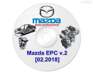 ✅Mazda EPC All-in-1 GLOBAL 2018 SOFTWARE PARTS CATALOGUE EPC REPAIR OBD SCAN
