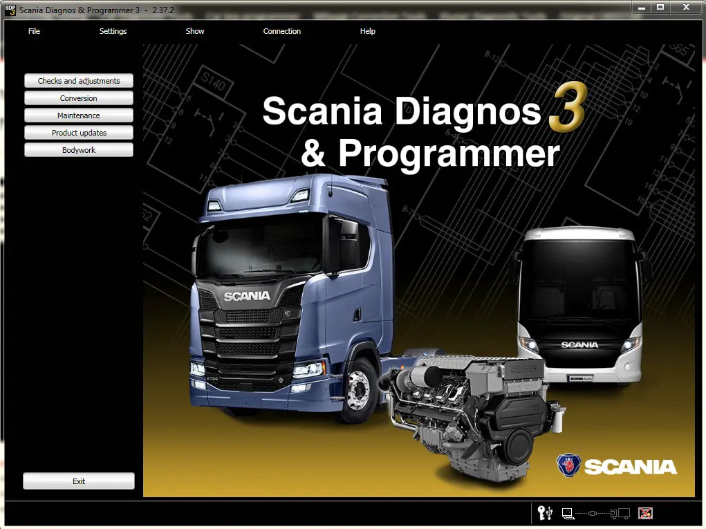 ✔️Scania SDP3 v2.37.2 Diagnostic & Programmer DEALER SOFTWARE  VCI2 VCI3 OBD2 AUTO DIAGNOSTIC OBD2 SOFTWARES